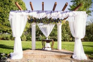 A wedding altar