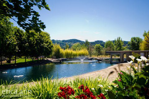 The Water Oasis arbor.