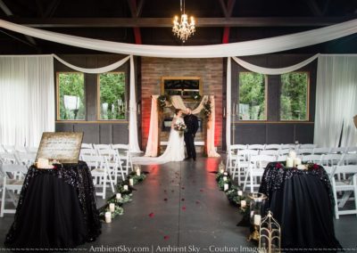 The pictorial for the newlyweds after the ceremony