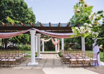 An empty wedding venue