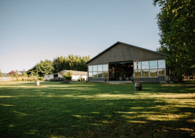 A view of the wedding venue